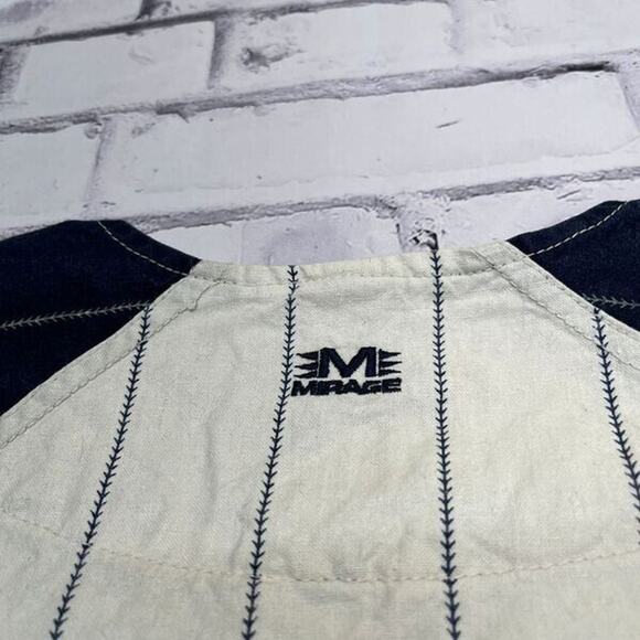 Joe Dimaggio Jersey Mens Large Vintage New York Yankees MLB Baseball Mirage - Picture 10 of 16